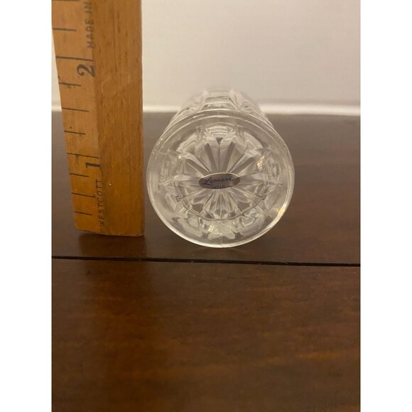 Vintage Leonard Crystal, Silver Plated Salt and Pepper Shakers - Picture 3 of 4